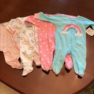 Gerber zipper onesies